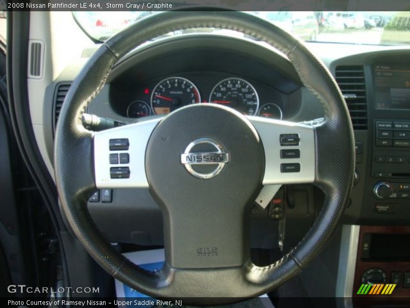Storm Gray / Graphite 2008 Nissan Pathfinder LE 4x4