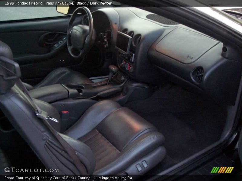 Black / Dark Pewter 1999 Pontiac Firebird Trans Am Coupe