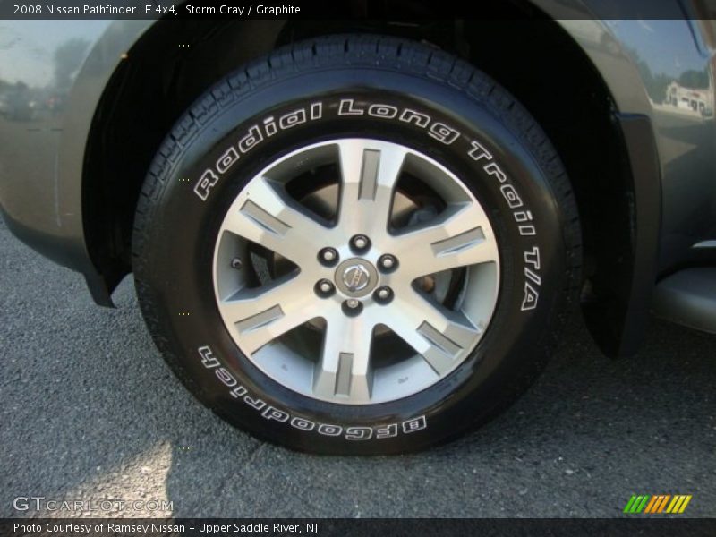 Storm Gray / Graphite 2008 Nissan Pathfinder LE 4x4