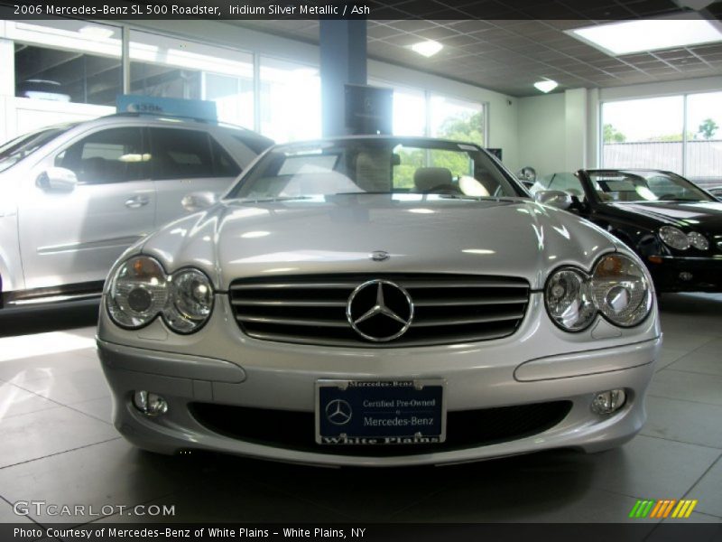 Iridium Silver Metallic / Ash 2006 Mercedes-Benz SL 500 Roadster