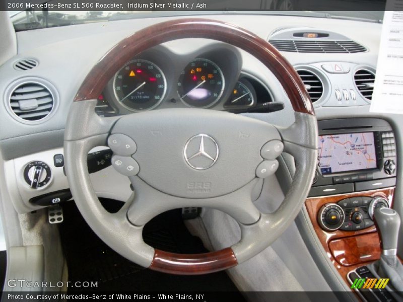 Iridium Silver Metallic / Ash 2006 Mercedes-Benz SL 500 Roadster