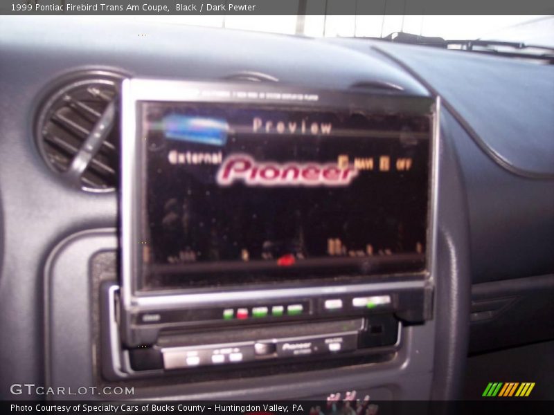 Black / Dark Pewter 1999 Pontiac Firebird Trans Am Coupe
