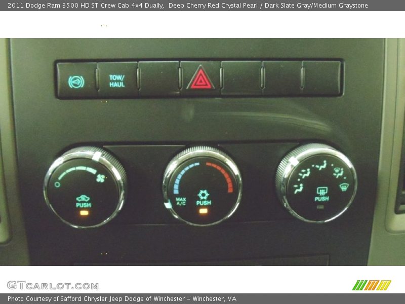 Deep Cherry Red Crystal Pearl / Dark Slate Gray/Medium Graystone 2011 Dodge Ram 3500 HD ST Crew Cab 4x4 Dually