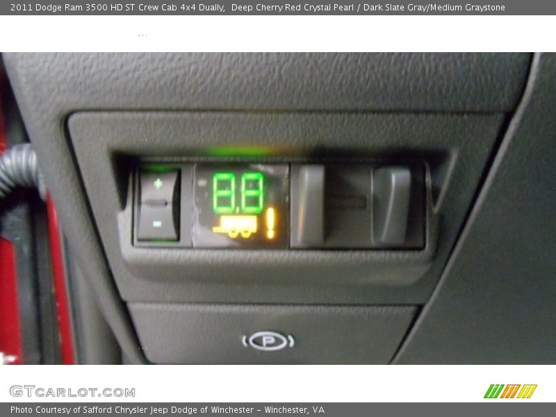 Deep Cherry Red Crystal Pearl / Dark Slate Gray/Medium Graystone 2011 Dodge Ram 3500 HD ST Crew Cab 4x4 Dually