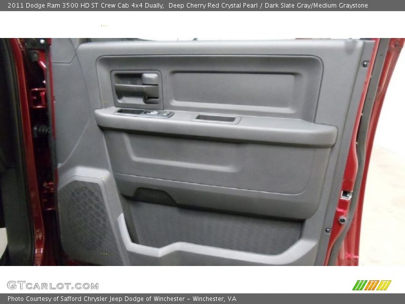 Deep Cherry Red Crystal Pearl / Dark Slate Gray/Medium Graystone 2011 Dodge Ram 3500 HD ST Crew Cab 4x4 Dually