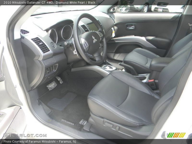  2010 Outlander GT 4WD Black Interior