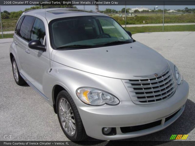 Bright Silver Metallic / Pastel Slate Gray 2008 Chrysler PT Cruiser Limited Turbo