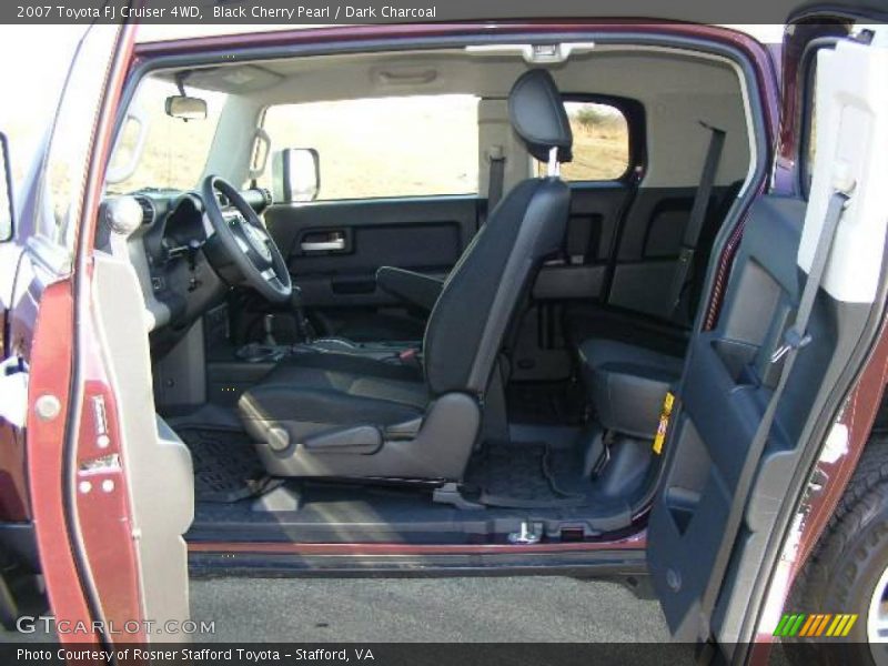Black Cherry Pearl / Dark Charcoal 2007 Toyota FJ Cruiser 4WD