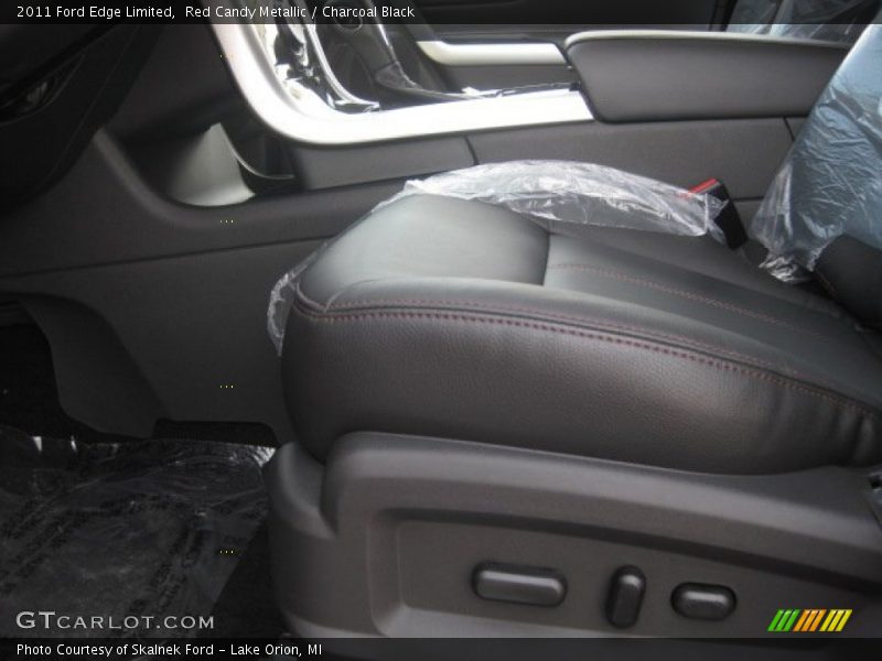 Red Candy Metallic / Charcoal Black 2011 Ford Edge Limited