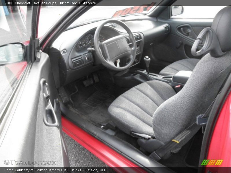  2000 Cavalier Coupe Graphite Interior