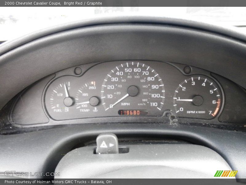  2000 Cavalier Coupe Coupe Gauges