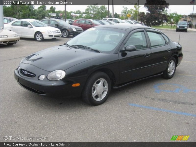 Black / Medium Graphite 1999 Ford Taurus SE