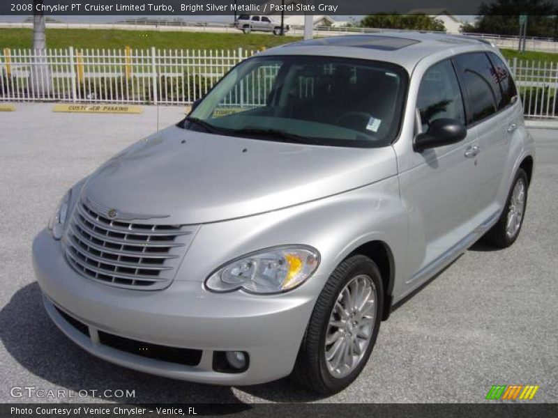 Bright Silver Metallic / Pastel Slate Gray 2008 Chrysler PT Cruiser Limited Turbo