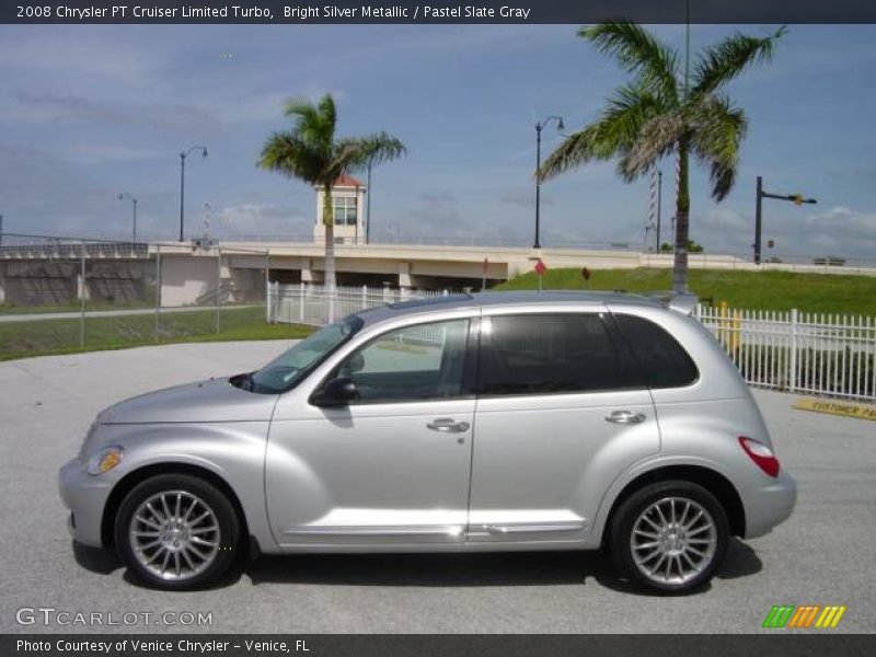 Bright Silver Metallic / Pastel Slate Gray 2008 Chrysler PT Cruiser Limited Turbo