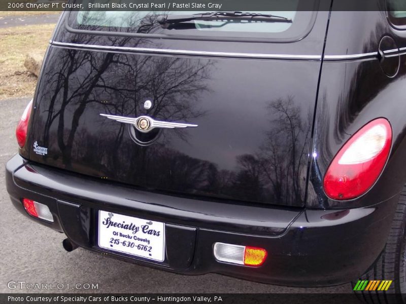Brilliant Black Crystal Pearl / Pastel Slate Gray 2006 Chrysler PT Cruiser