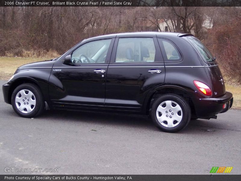 Brilliant Black Crystal Pearl / Pastel Slate Gray 2006 Chrysler PT Cruiser
