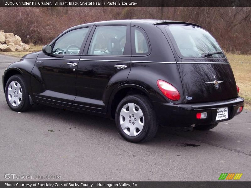 Brilliant Black Crystal Pearl / Pastel Slate Gray 2006 Chrysler PT Cruiser
