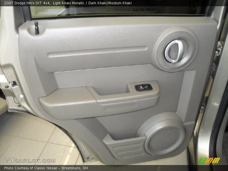Light Khaki Metallic / Dark Khaki/Medium Khaki 2007 Dodge Nitro SXT 4x4