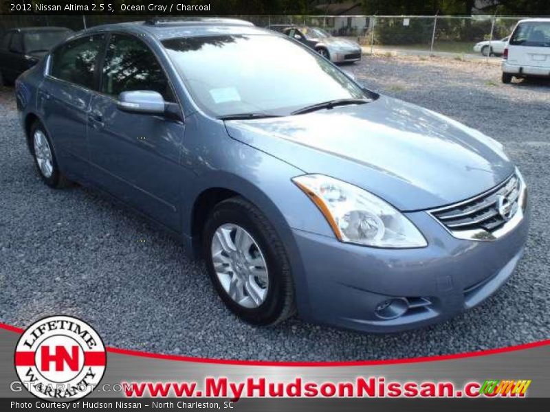 Ocean Gray / Charcoal 2012 Nissan Altima 2.5 S