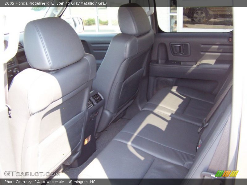 Sterling Gray Metallic / Gray 2009 Honda Ridgeline RTL
