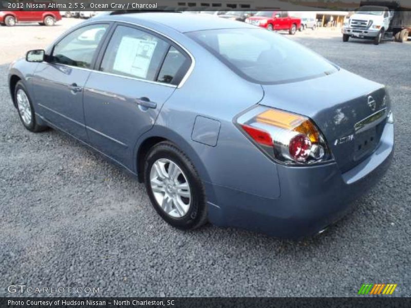 Ocean Gray / Charcoal 2012 Nissan Altima 2.5 S
