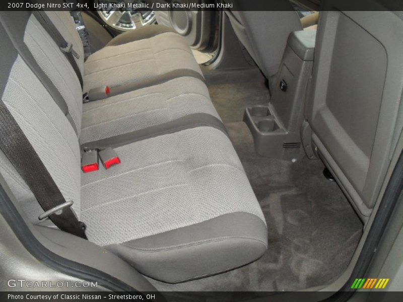 Light Khaki Metallic / Dark Khaki/Medium Khaki 2007 Dodge Nitro SXT 4x4