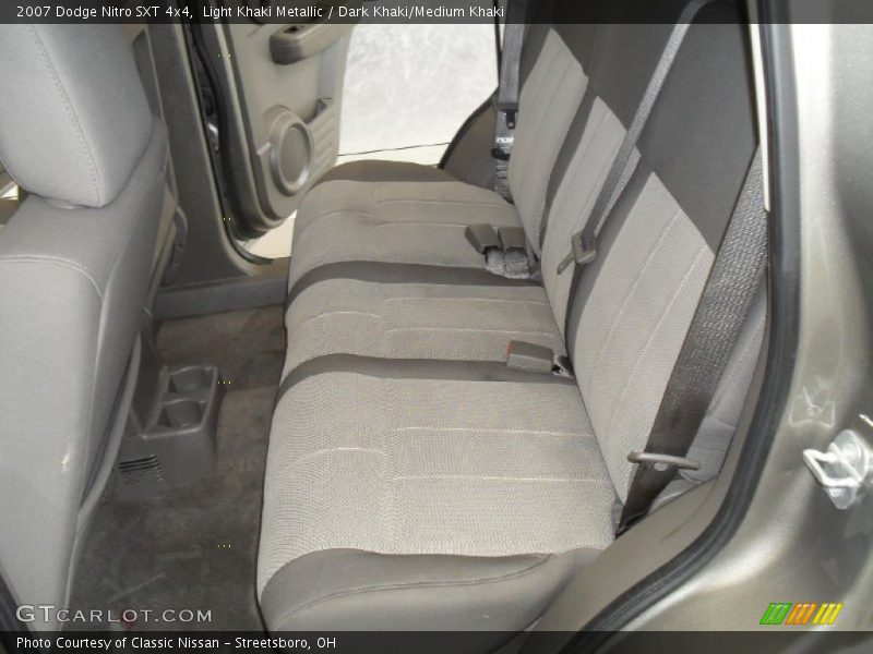 Light Khaki Metallic / Dark Khaki/Medium Khaki 2007 Dodge Nitro SXT 4x4