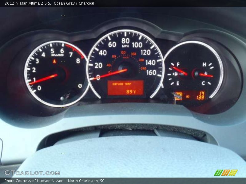  2012 Altima 2.5 S 2.5 S Gauges