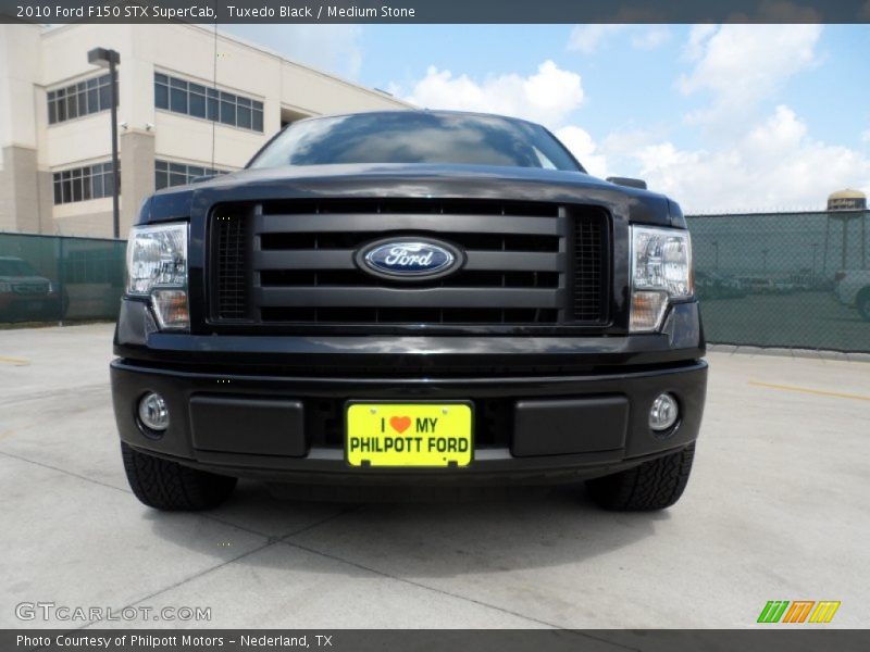 Tuxedo Black / Medium Stone 2010 Ford F150 STX SuperCab