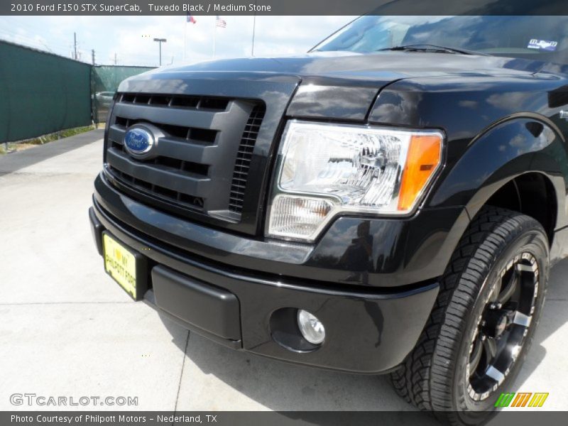 Tuxedo Black / Medium Stone 2010 Ford F150 STX SuperCab