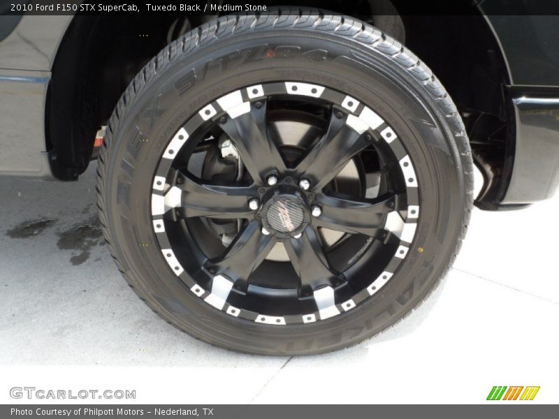Tuxedo Black / Medium Stone 2010 Ford F150 STX SuperCab