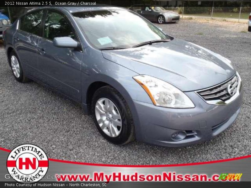 Ocean Gray / Charcoal 2012 Nissan Altima 2.5 S