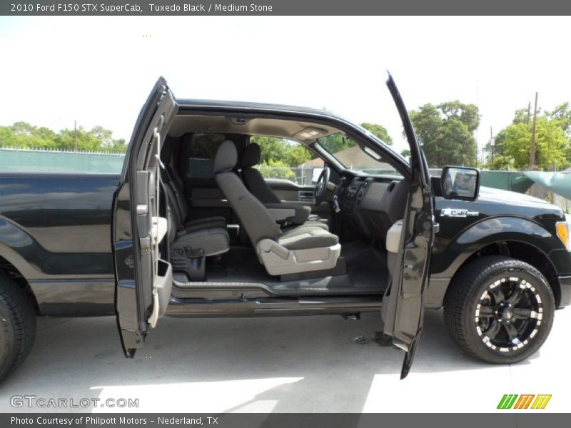 Tuxedo Black / Medium Stone 2010 Ford F150 STX SuperCab