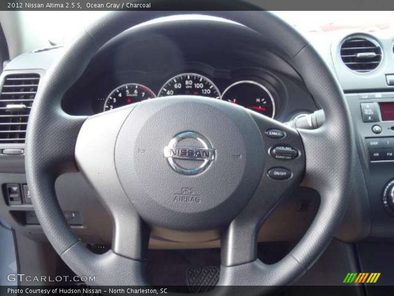 Ocean Gray / Charcoal 2012 Nissan Altima 2.5 S