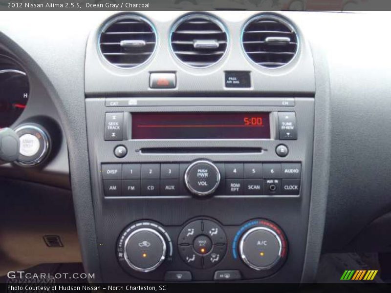 Ocean Gray / Charcoal 2012 Nissan Altima 2.5 S