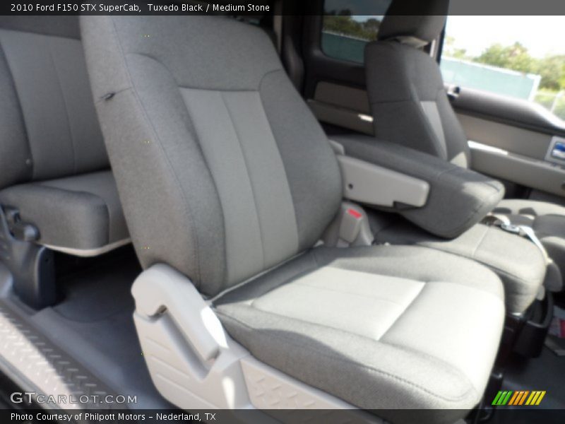 Tuxedo Black / Medium Stone 2010 Ford F150 STX SuperCab
