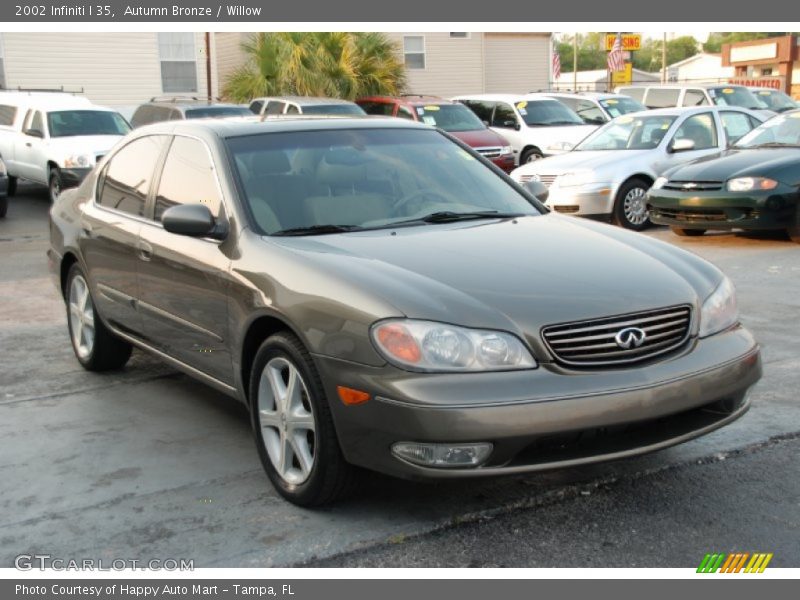Autumn Bronze / Willow 2002 Infiniti I 35