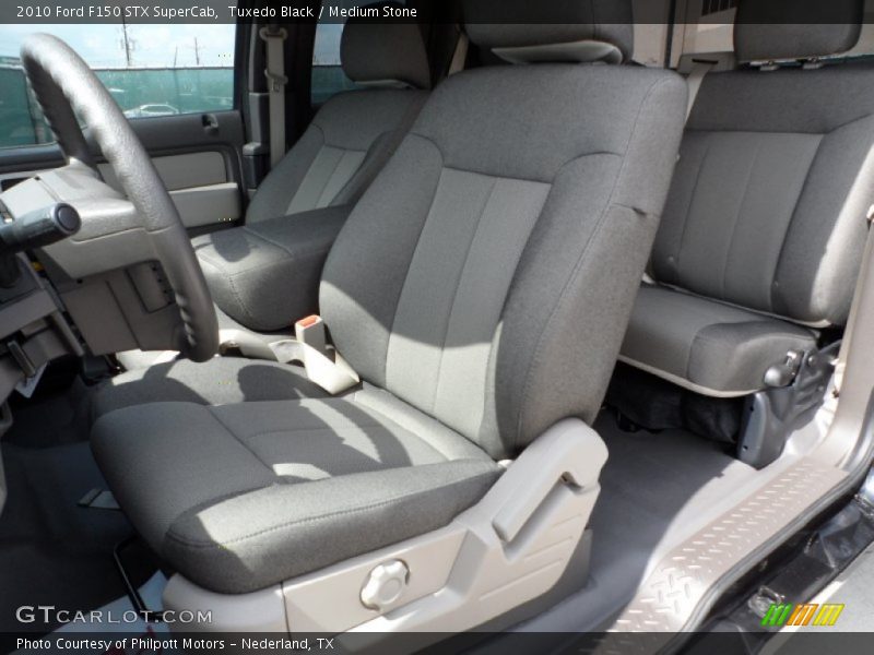 Tuxedo Black / Medium Stone 2010 Ford F150 STX SuperCab