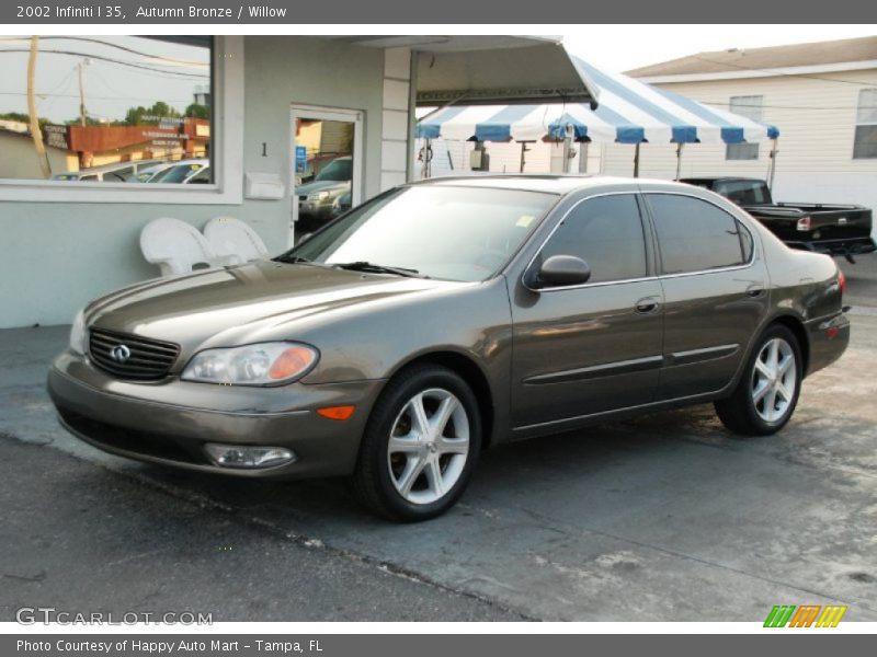 Autumn Bronze / Willow 2002 Infiniti I 35