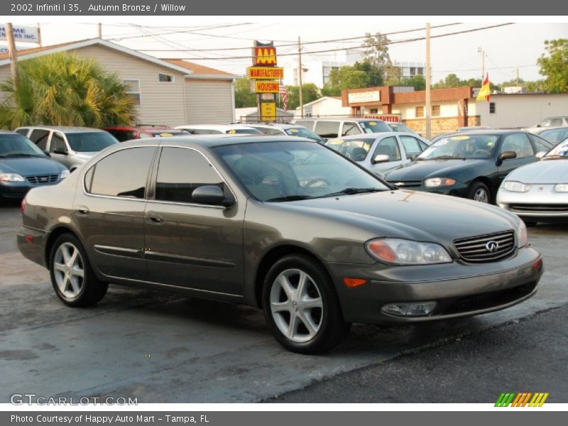 Autumn Bronze / Willow 2002 Infiniti I 35
