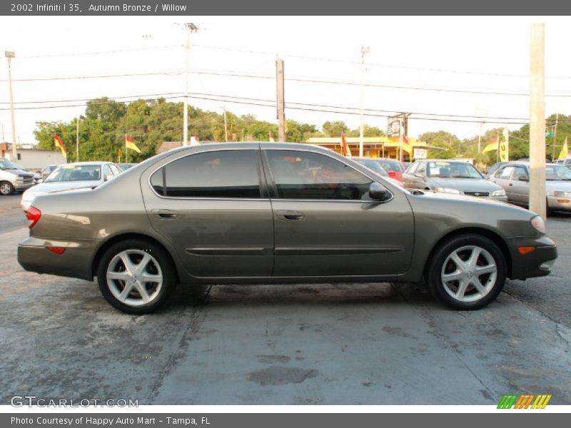 Autumn Bronze / Willow 2002 Infiniti I 35