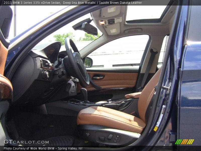  2011 3 Series 335i xDrive Sedan Saddle Brown Dakota Leather Interior