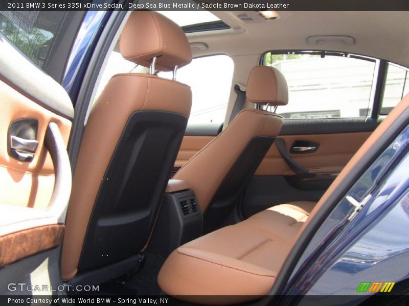  2011 3 Series 335i xDrive Sedan Saddle Brown Dakota Leather Interior