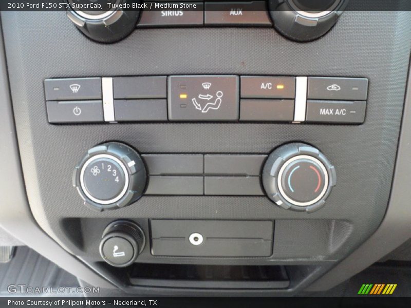 Tuxedo Black / Medium Stone 2010 Ford F150 STX SuperCab