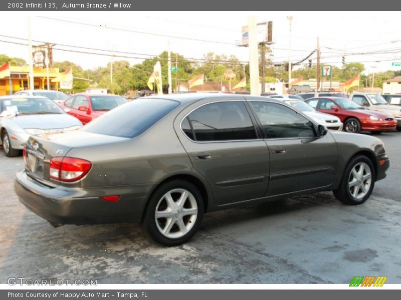Autumn Bronze / Willow 2002 Infiniti I 35