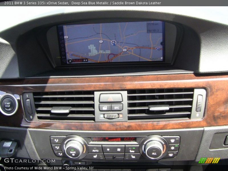 Controls of 2011 3 Series 335i xDrive Sedan