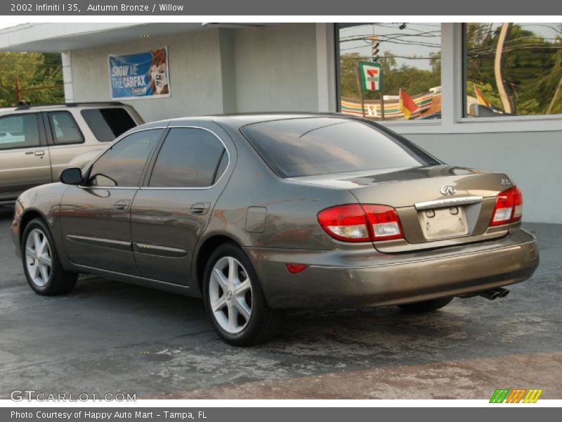 Autumn Bronze / Willow 2002 Infiniti I 35