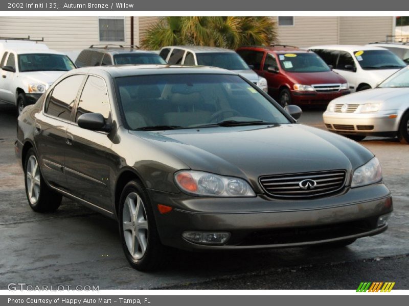 Autumn Bronze / Willow 2002 Infiniti I 35