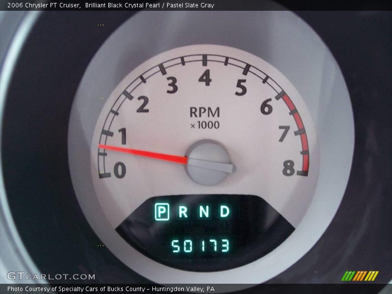 Brilliant Black Crystal Pearl / Pastel Slate Gray 2006 Chrysler PT Cruiser