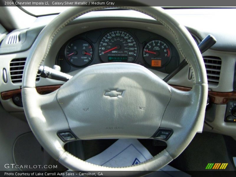 Galaxy Silver Metallic / Medium Gray 2004 Chevrolet Impala LS